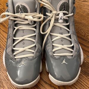 Nike Air Jordan 6 Rings Cool Grey Mens Basketball Shoes Size 7.5